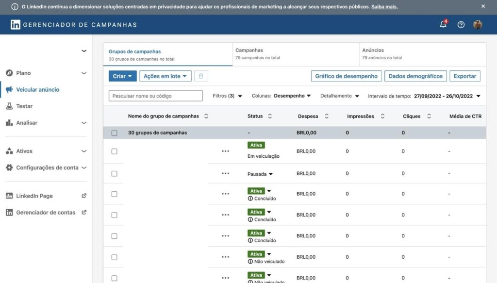 linkedin ads para contabilidade